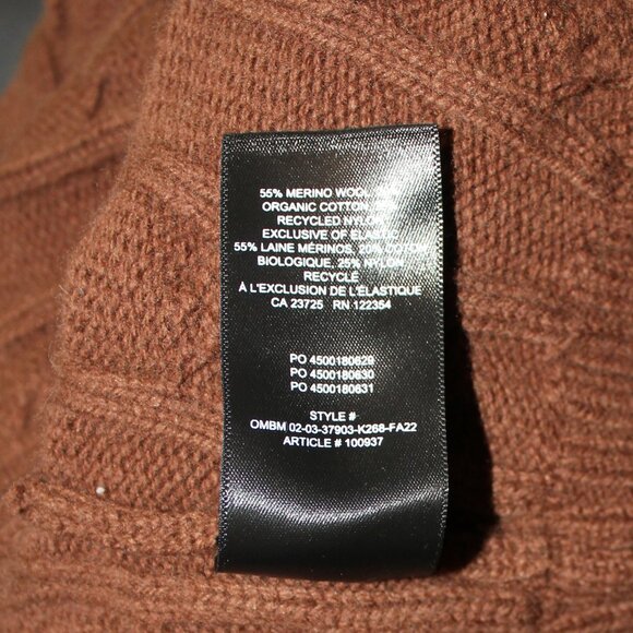 Aritzia Sunday Best Peggy Cropped crew neck wall blend knit Sweater size small - Picture 5 of 7